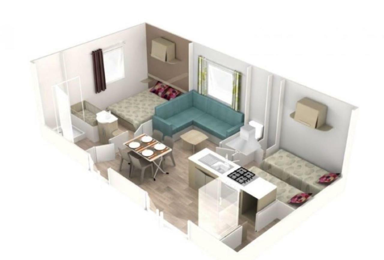 סן-ברבן-לה-פן Mobil Home Les Pierres Couchees 4* St Brevin Les Pins מראה חיצוני תמונה